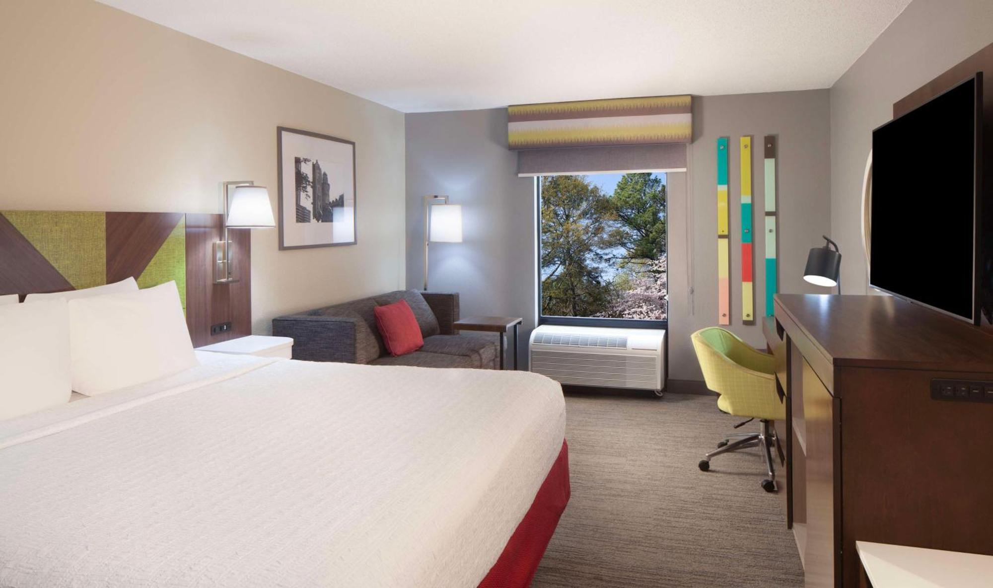 Hampton Inn & Suites-Atlanta Airport North-I-85 Hapeville Bagian luar foto