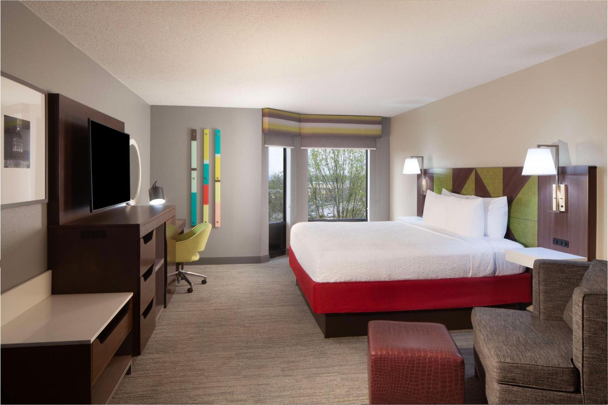 Hampton Inn & Suites-Atlanta Airport North-I-85 Hapeville Bagian luar foto